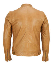 Open Bottom Leather Jacket