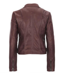 Dark Scuba Leather Jacket