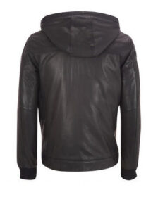 Lamb Leather Hoodie