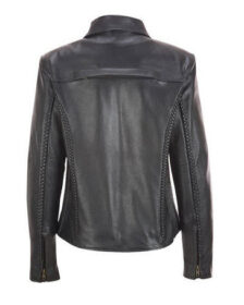 Black Cow Leather Jacket
