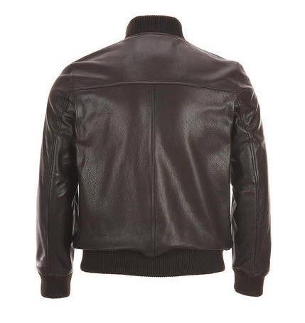Classic Bomber Leather Jacket