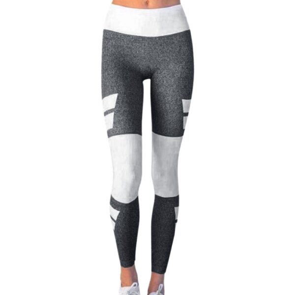 Grey & White Legging