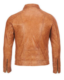 Waxed Moto Leather Jacket