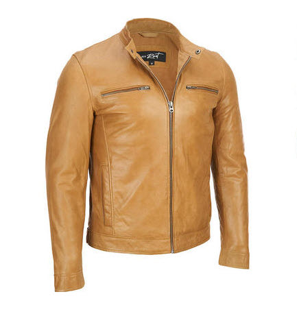 Open Bottom Leather Jacket