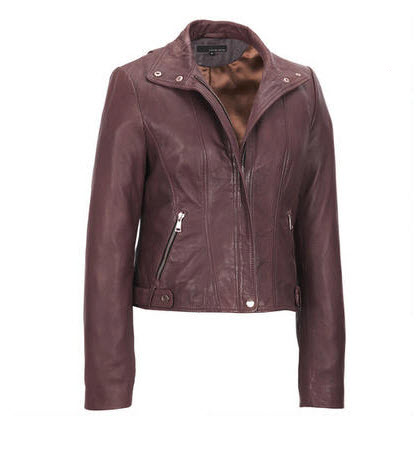 Dark Scuba Leather Jacket